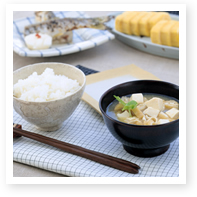 栄養バランスのいい食事